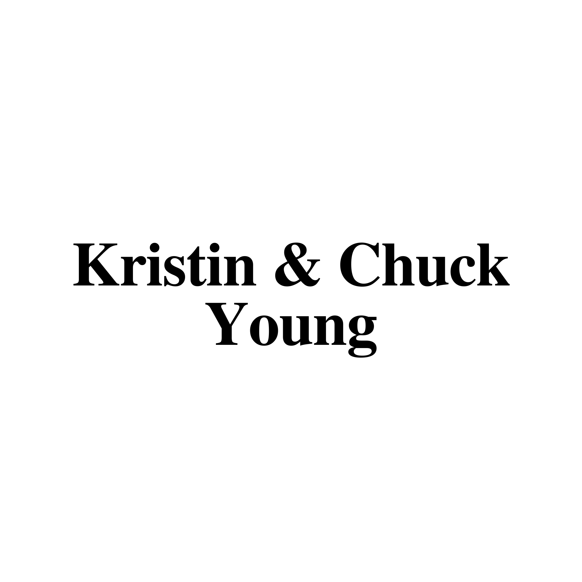 Kristin & Chuck Young