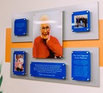 Carol's dedication sign