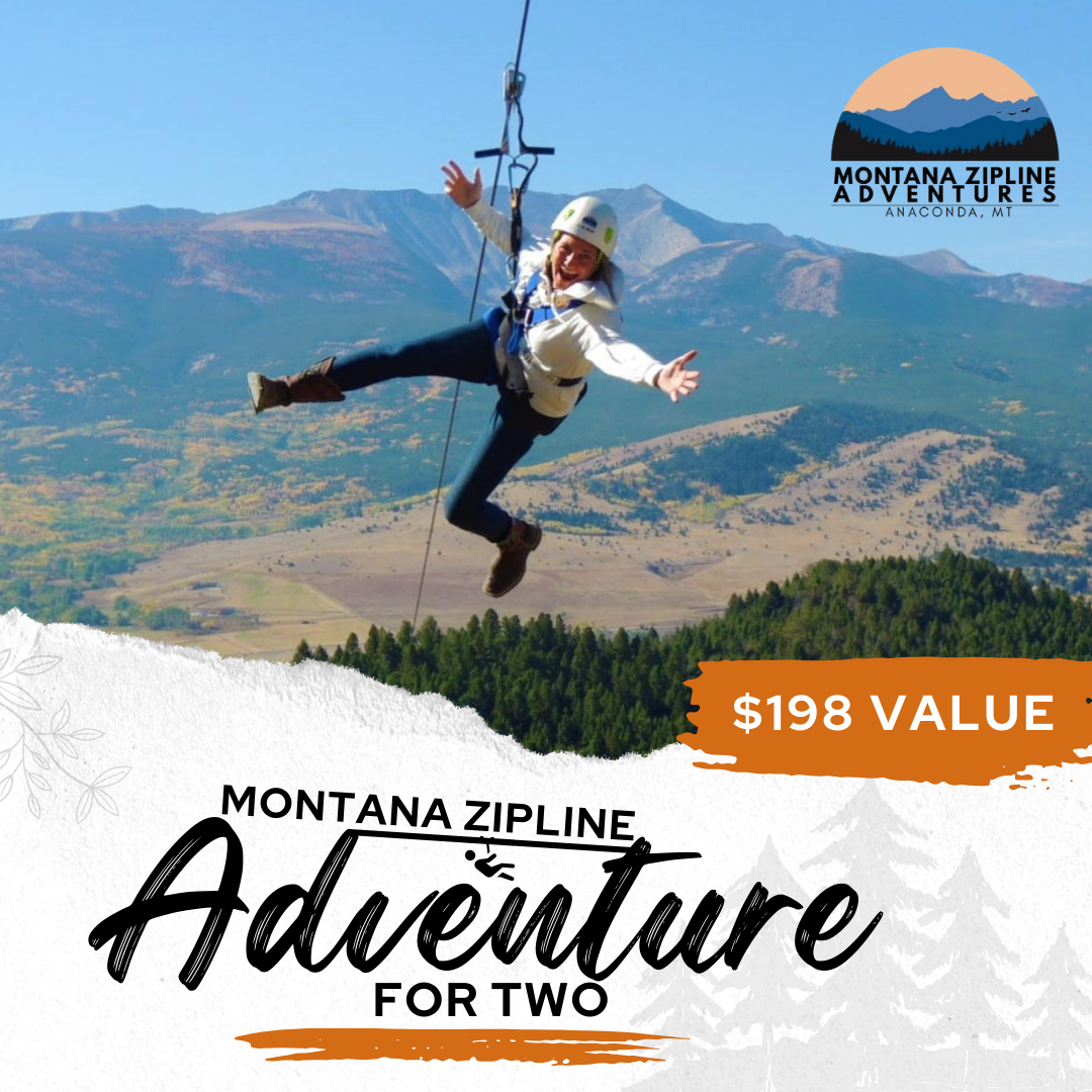 Montana Zipline Adventure for Two